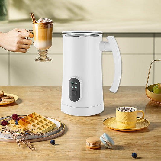 Automatic Electric Milk Frother – Hot &amp; Cold Foam Maker