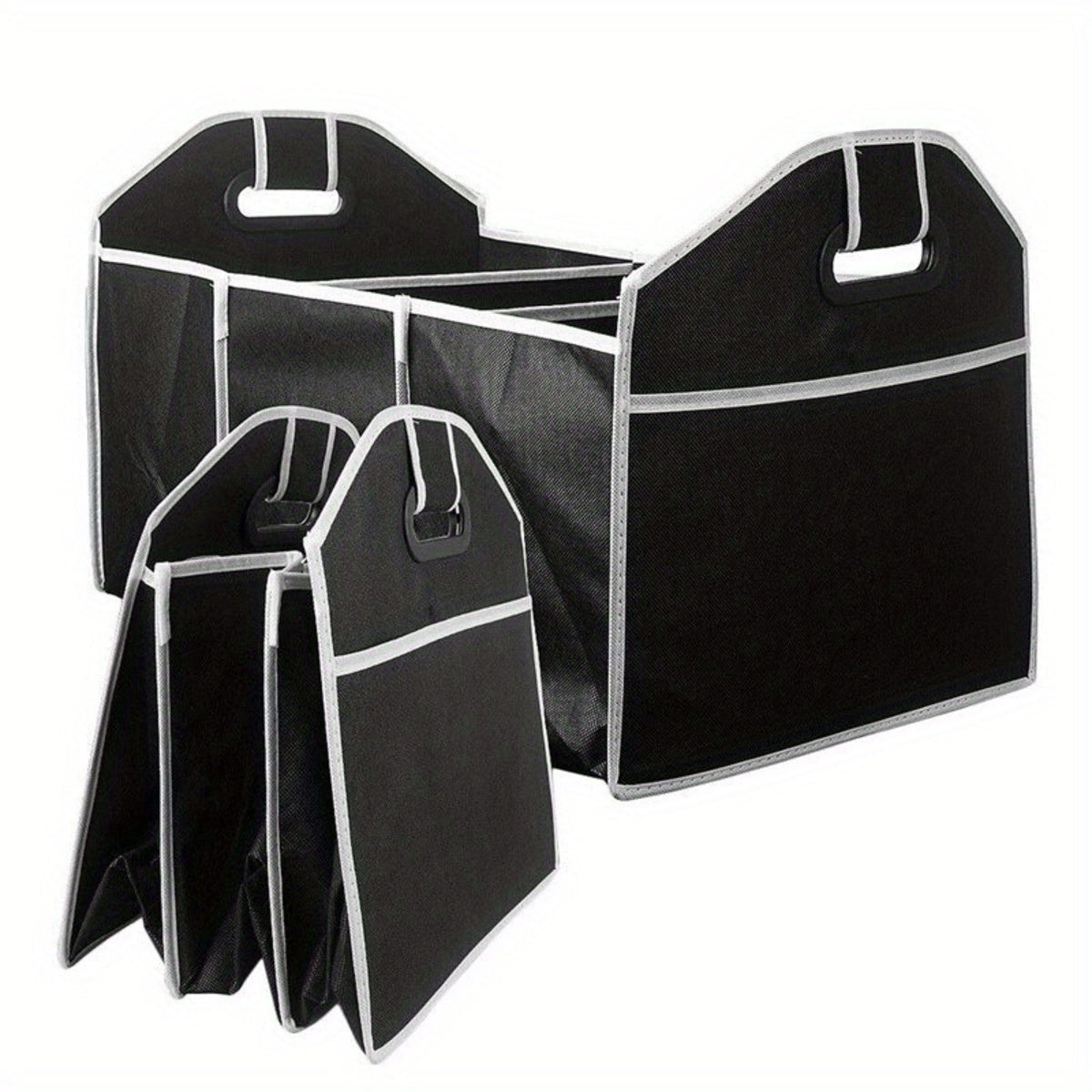 Car Trunk Organizer - Large Capacity &amp; Foldable Design